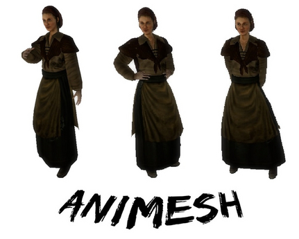 Second Life Marketplace - Medieval Femal Villager - Animesh - Li 25